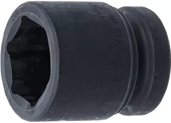 BGS Kraft-Steckschl&uuml;ssel-Einsatz Sechskant Innenvierkant 25mm (1") SW 38mm (5838)