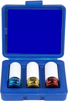 Projahn Schlag-Stecknuss-Satz 1/2" tief f&uuml;r Alufelgen, 3-teilig (3082)