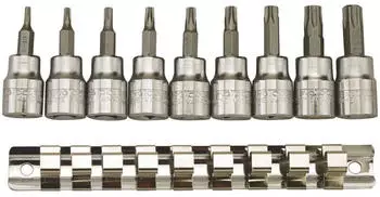 Teng Tools M3813TX Stecknuss-Set Torx 3/8" Antrieb, 9-teilig (TENM3813TX)