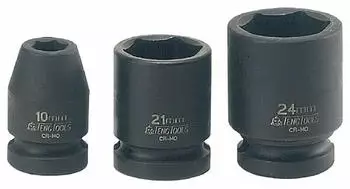 Teng Tools Schlagschrauber-Stecknuss Sechskant 6-kant 1/2in Antrieb 28mm (920528N)