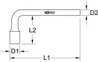 Ks Tools Steckschl&uuml;ssel 963.8391