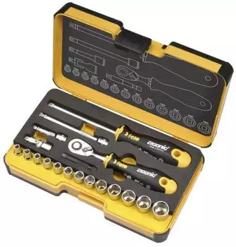 Felo R-GO Steckschl&uuml;sselsatz XL-Strongbox 1/4" 19-tlg. (00005781906)