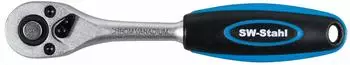 SW-Stahl Umschaltknarre 1/4" Feinzahnknarre 72 Z&auml;hne (05795L)