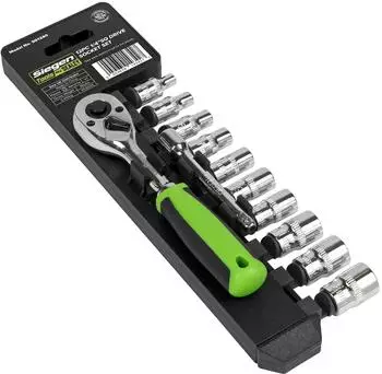 Sealey Steckschlüsselsatz 12-tlg. 1/4"Sq Antrieb 6pt WallDrive Metrisch (S01240)