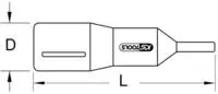 Ks Tools Steckschl&uuml;sseleinsatz 117.3874