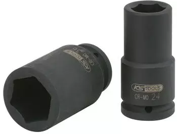 KS Tools Sechskant-Kraft-Stecknuss 3/4" lang 33mm (515.1433-E)