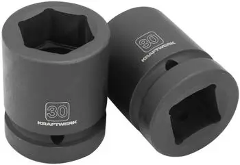Kraftwerk Tiefe Schlag-Stecknuss 1" 30mm (581300)