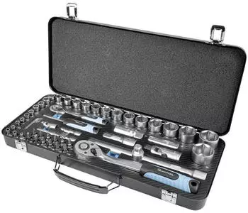 Mannesmann Steckschl&uuml;sselsatz 1/4" + 1/2", 56-teilig (Q25010)