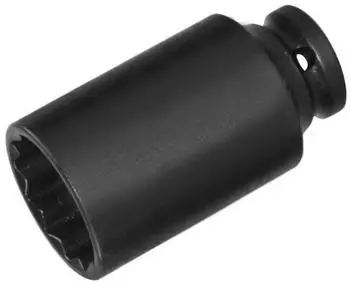 SW-Stahl IMPACT-Steckschl&uuml;sseleinsatz 1/2" Zw&ouml;lfkant 34mm tief (10196L)