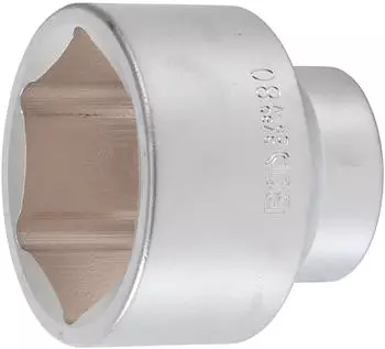 BGS Pro Torque Steckschl&uuml;ssel-Einsatz 6-kant, 1" Antrieb, SW 80mm (3780)