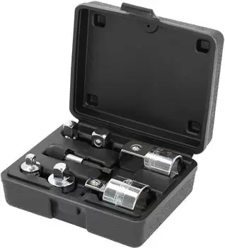 KS Tools CHROMEplus Vergr&ouml;&szlig;erungs- und Reduzieradapter-Satz 1/4"+3/8"+1/2"+3/4", 7-tlg. (918.0707)