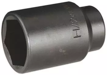 Sealey Schlagschrauber-Stecknuss Tief 1" (38mm), 1/2" Antrieb (SX001)