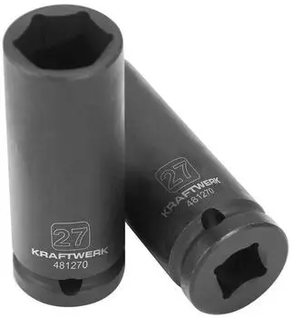 Kraftwerk Tiefe Schlag-Stecknuss 3/4" 27mm (481270)
