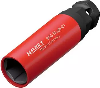 HAZET Steckschl&uuml;sseleinsatz 1/2" 21mm lang mit Felgenschutz (903SLG6-21)