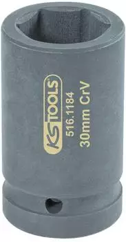 KS Tools 1" 6-Kant-Stecknuss SW 30mm (516.1184)
