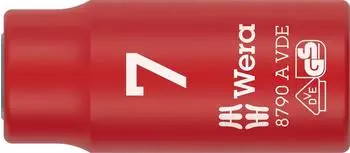 Wera Steckschl&uuml;sseleinsatz 8790 A VDE 1/4" SW 7mm (05005934001)