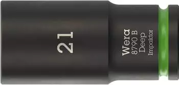 Wera 8790 B Impaktor Deep Steckschl&uuml;sseleinsatz 3/8" 21mm (05005561001)