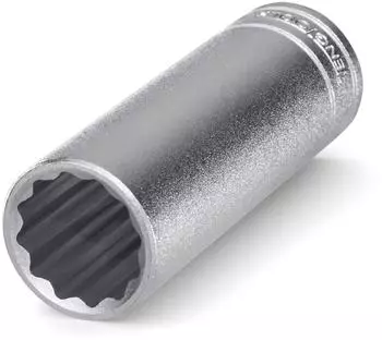 Teng Tools M120611C Doppel-Sechskant-Steckschlüssel tief 12-kant 1/2" Antrieb 11mm (M120611C)