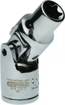 KS Tools 1/4" Torx-E-Stecknuss mit Gelenk E8 (918.2417)