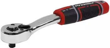 Sealey Premier Offset-Ratschenschlüssel mit Flip-Umkehrung 1/4" Antrieb (AK8937)