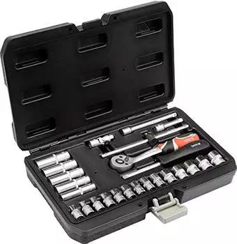 Yato Steckschlüsselsatz 1/4" 25-tlg (YT-14461)