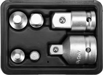 Yato Steckschlüssel-Adapter-Satz 1/4" 3/8" 1/2" 3/4", 6-tlg. (YT-10671)