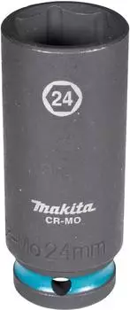 Makita Impact Black Steckschl&uuml;ssel 1/2" SW24 lang (E-16520)