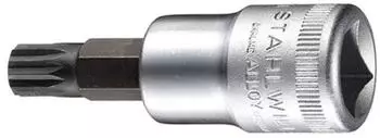 Stahlwille 54 X Steckschl&uuml;sseleinsatz Innen-Vielzahn (XZN) M5, 1/2", 60mm (03060005)