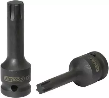 KS Tools Kraft-Bit-Stecknuss 1/2" f&uuml;r RIBE-Schrauben M7 (911.0937)
