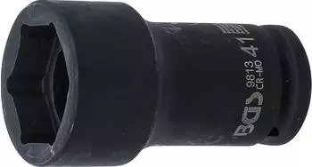 BGS Kraft-Steckschl&uuml;ssel-Einsatz Sechskant, tief, 3/4" Antrieb, 100mm (9813)