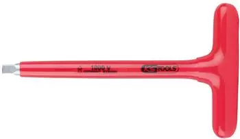 KS Tools T-Griff-Aufsteckschl&uuml;ssel 1/4" mit Schutzisolierung (117.3919)
