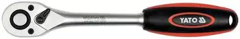 Yato Umschaltknarre 1/4" CR-V, gerade, 148mm (YT-0322)