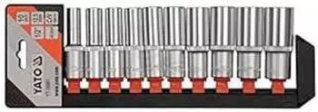 Yato Steckschlüssel-Set 1/2" lang 10-tlg. (YT-38861)