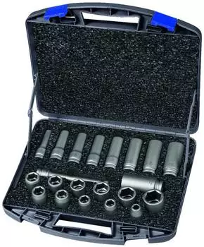 ASW Kraftsteckschl&uuml;sselsatz 720 KLS 21 OL 21-tlg. 1/2 Zoll, 6-kant (720 KLS 21 OL)