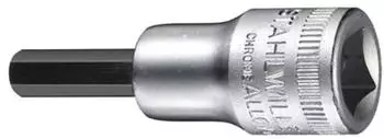 Stahlwille 49 INHEX Steckschl&uuml;ssel-Bit-Einsatz 3/8" Innensechskant 3mm (02050003)