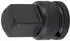 BGS technic Kraft Steckschlüssel-Adapter