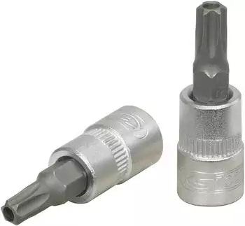 KS Tools Bit-Stecknuss 1/4" Torx mit Stirnlochbohrung TB25 (911.1465-E)