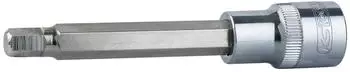 KS Tools CHROMEplus Bit-Stecknuss Innensechskant 1/2" lang 5mm (918.1655)