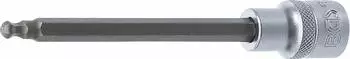 BGS Bit-Einsatz Innensechskant mit Kugelkopf 6mm, 140mm, 1/2" (4258-6)