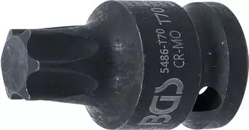 BGS Kraft-Bit-Einsatz Torx T70 1/2" (5486-T70)