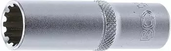 BGS Steckschl&uuml;ssel-Einsatz Gear Lock, tief 3/8" SW 13mm (10353)