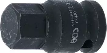 BGS Kraft-Bit-Einsatz 1/2" Innensechskant 19mm (5334-H19)