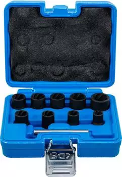 BGS Spezial-Steckschl&uuml;sseleinsatz-Satz Schraubenausdreher 10-19mm, 3/8" (5265)
