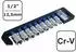 Boni-Shop E-Profil Nuss-Set 1/2 Zoll, E10-E24, Chrom-Vanadium-Stahl