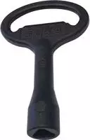 Dreikant-Steckschl&uuml;ssel 8 mm, Zinkdruckguss schwarz