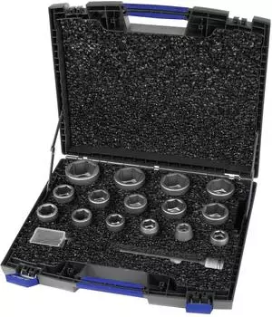 ASW Kraft-Steckschl&uuml;ssel-Satz 3/4" 20-teilig (74801)