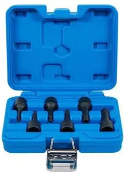 BGS Twist Steckschl&uuml;sseleinsatz-Satz 2-10mm, 3/8", 6-teilig (5281)