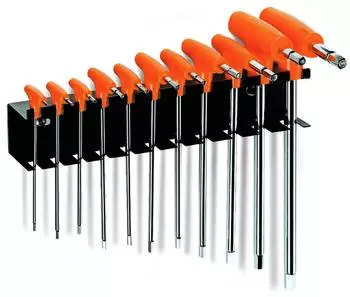 Beta 96T/SP11 Satz Sechskantschl&uuml;ssel mit Wandhalter, Metall (000960957)