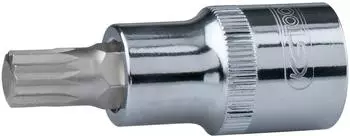 KS Tools CHROMEplus Bit-Stecknuss XZN M5, 1/2" (918.1671-E)