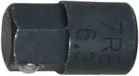 Gedore Bit-Adapter, Ratschen-Ringschl&uuml;ssel 7 RB-6,3